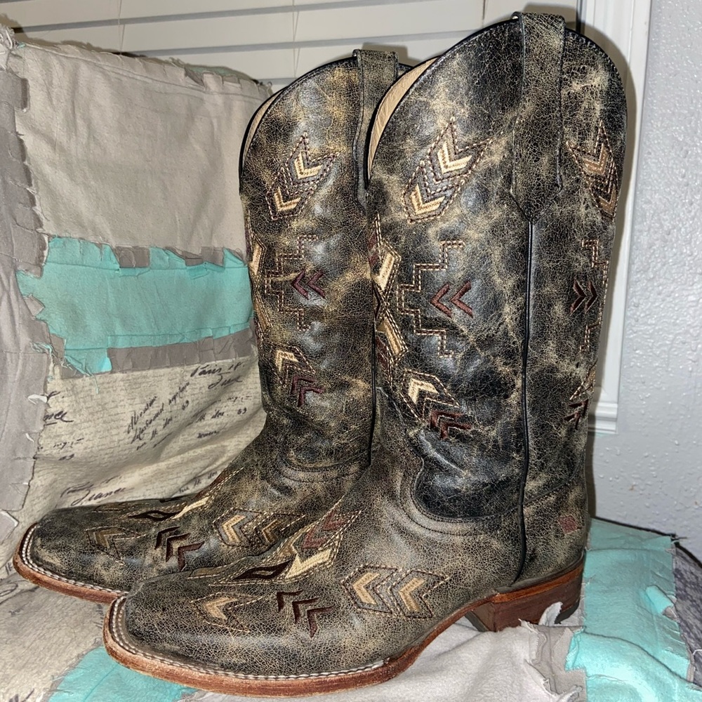 COPY - Circle G cowboy boots